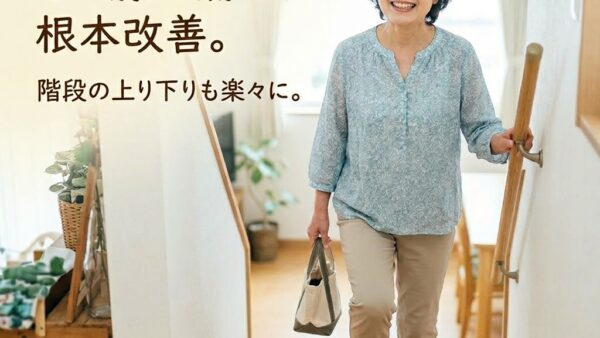 【階段で膝がミシミシ…】年齢のせいと諦めないで！変形性膝関節症を救うハイブリッド治療
