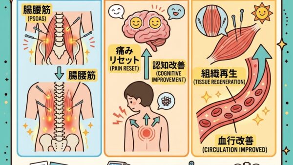 【腰痛の真実】レントゲンに写らない痛みを狙い撃ち！鍼灸治療が効くこれだけの理由